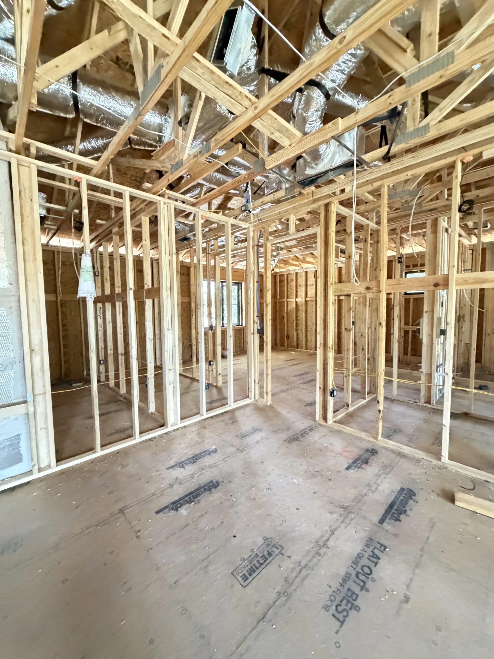 New construction electrical project
