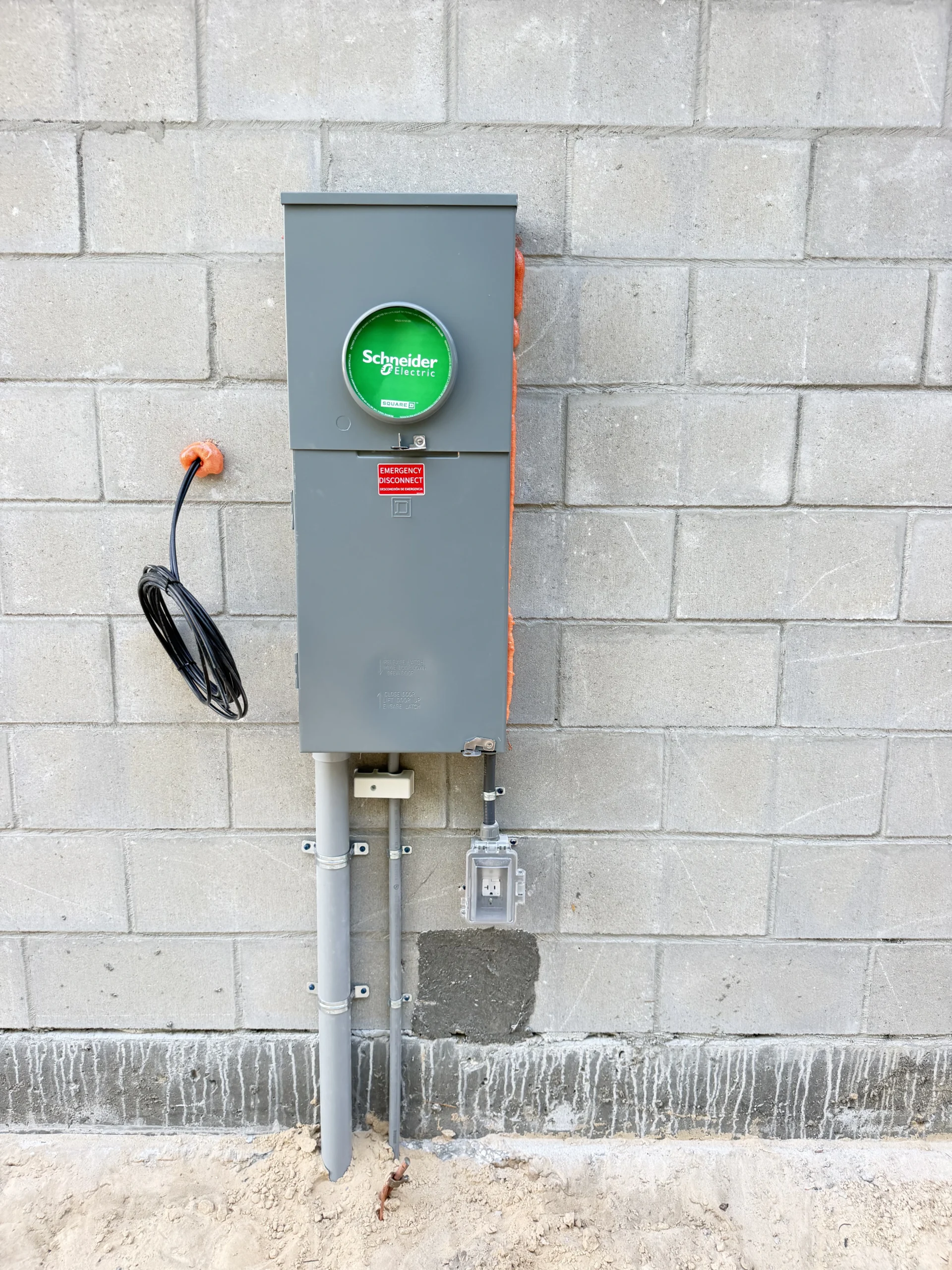 Residential electrical service